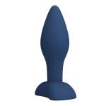 MR PLAY - PLUG ANALE CONICO IN SILICONE BLU L
